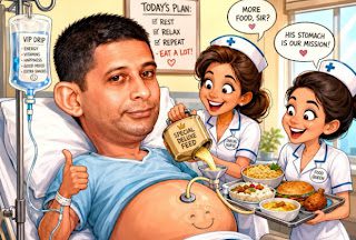 News Room : ආහාර වර්ජනයක නිරත සුරේෂ් සලේට බටයකින් කෑම