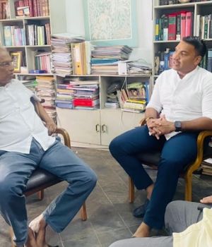 News Room : 21 රැුලියට දෙමල සන්ධානයට ආරාධනා.. නාමල් සුමන්තිරන් හමුවේ..