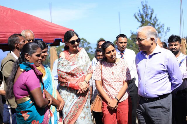News Room : HC Jha visits Indian housing project sites
