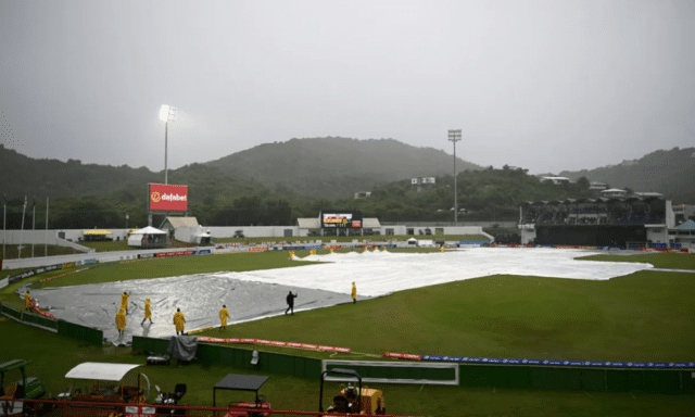 News Room : Washout in St Lucia after five overs