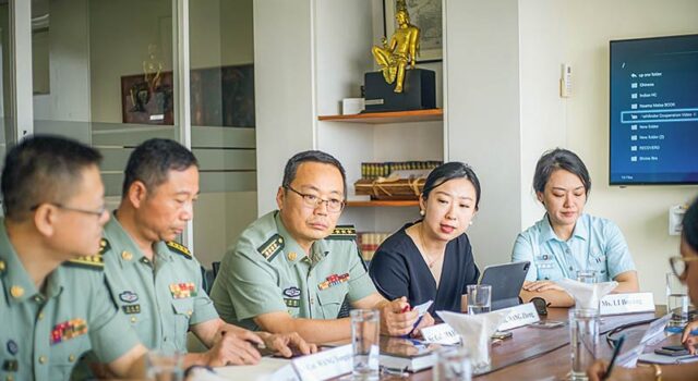 News Room : Pathfinder Foundation welcomes delegation from Academy of Military Sciences, China – The Island News Room Pathfinder Foundation welcomes delegation from Academy of