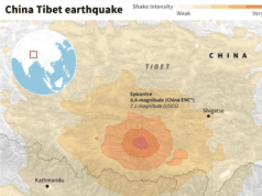 News Room : Over 3,600 aftershocks detected following 6.8-magnitude Xizang quake – The Island