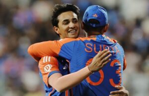 News Room : Abhishek shatters records and England in Mumbai News Room Abhishek shatters records and England in Mumbai