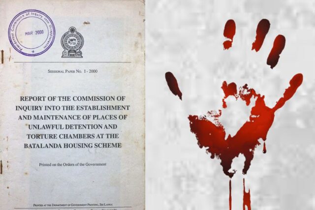 News Room : Breaking: Batalanda Commission Report to Be Tabled in Parliament Today