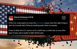 News Room China says ready to fight US to