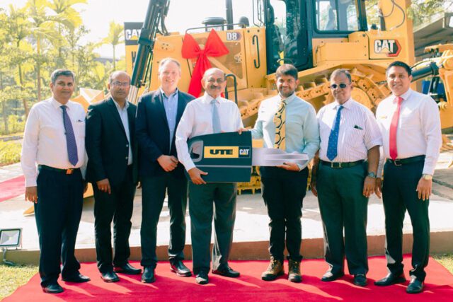 News Room : UTE Delivers Sri Lanka’s Largest Cat® D8