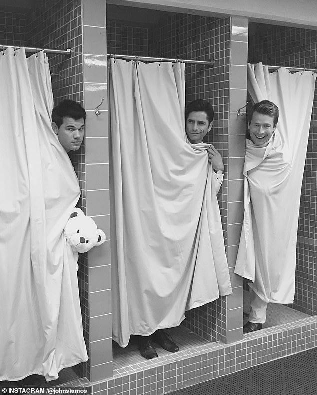 News Room : John Stamos shares VERY racy birthday tribute to fellow hunk Glen Powell