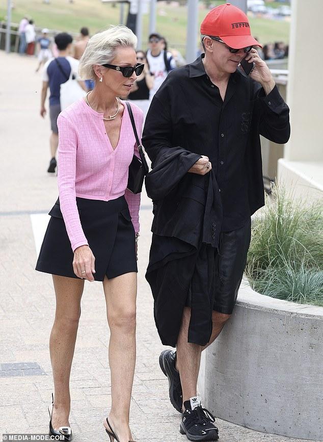 News Room : MCoBeauty founder Shelley Sullivan cuts a stylish figure as she steps out with close friend in Bondi