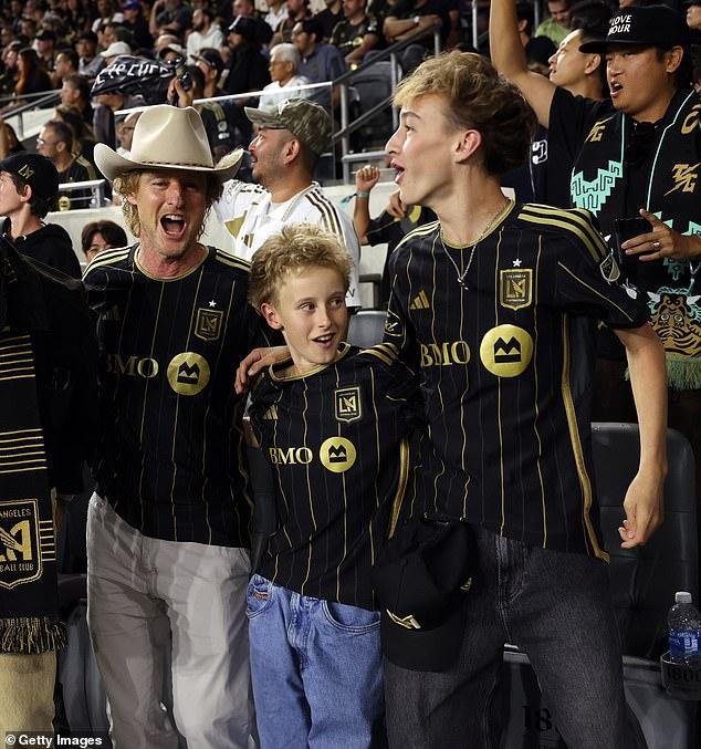 News Room : Owen Wilson is a doting dad with his two lookalike sons… but there’s no sign of daughter he ‘refuses to meet’