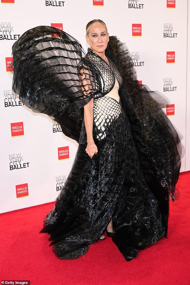 News Room : Sarah Jessica Parker, 60, turns heads in WILD winged look at NYC Ballet 2025 gala with husband Matthew Broderick