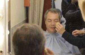News Room : EDEN CONFIDENTIAL: Make-up artists ‘used bodily fluids on Farage during BBC appearances’, insider claims News Room EDEN CONFIDENTIAL Make up artists used bodily fluids