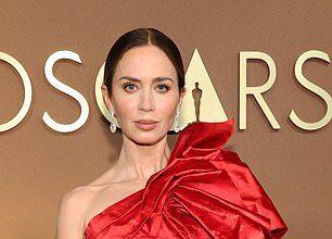 News Room : Emily Blunt’s asymmetrical frock horror and Kate Hudson’s drab dress lead worst dressed stars at 16th Governors Awards News Room Emily Blunts asymmetrical frock horror and Kate