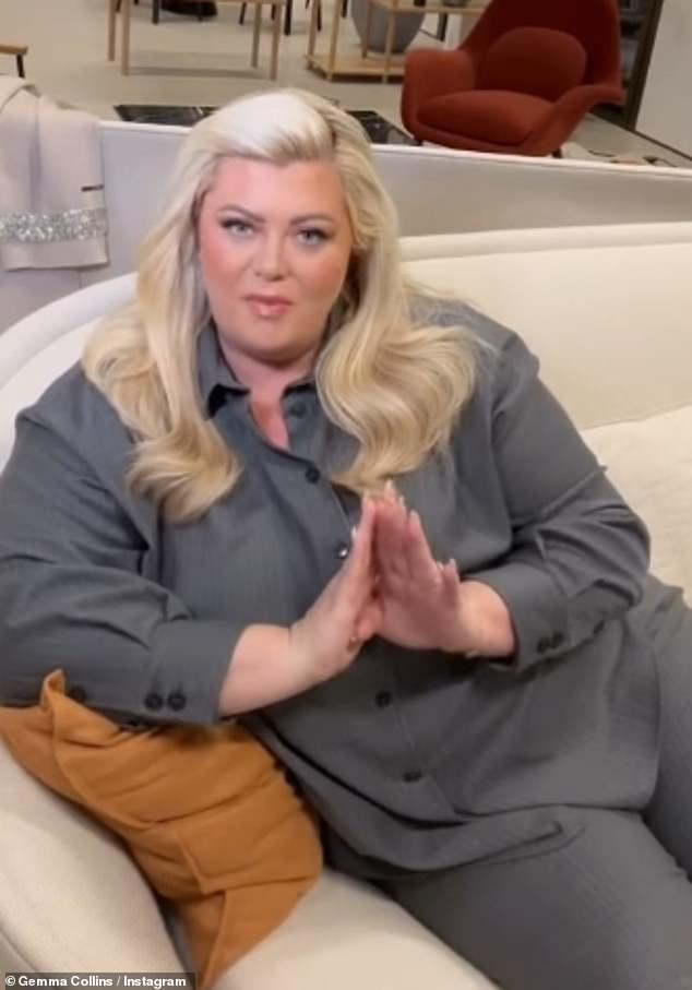 News Room : Gemma Collins, 44, confirms she's in perimenopause