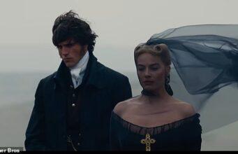 News Room : Margot Robbie and Jacob Elordi are star-crossed lovers Catherine and Heathcliff in intense new trailer for Emerald Fennell’s Wuthering Heights News Room Margot Robbie and Jacob Elordi are star crossed