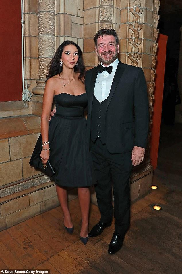 News Room : Nick Knowles, 63, steps out with wife Katie Dadzie, 34, at the Chain Of Hope Gala Ball – two months after her hospital scare