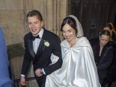 News Room : Holly Ramsay looked radiant in her billowing ivory gown… but as the wedding party was buffeted by the freezing wind, an even icier text was winging its way to her groom Adam Peaty