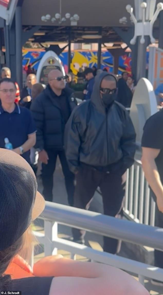 News Room : Kanye West goes incognito as he celebrates the holidays with his kids and wife Bianca Censori at Disneyland