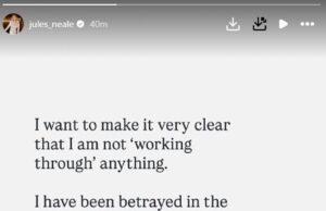 News Room : Lachie Neale’s wife Jules breaks her silence over marriage breakdown with AFL star husband with explosive post News Room Lachie Neales wife Jules breaks her silence