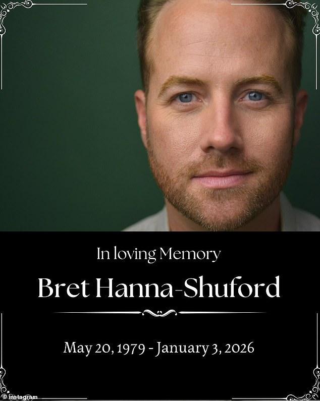 News Room : Broadway alum and influencer Bret Hanna-Shuford dies