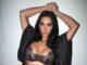 News Room : Kim Kardashian flaunts her famous curves as she models lacy SKIMS lingerie News Room Kim Kardashian flaunts her famous curves as