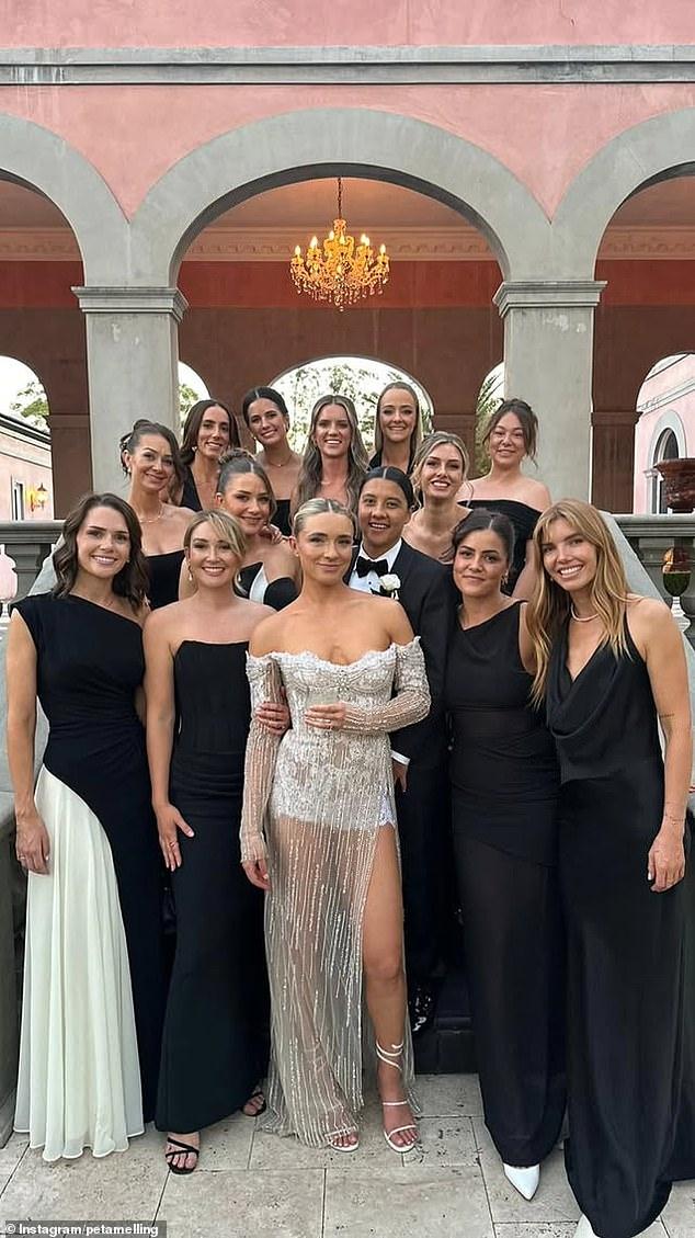 News Room : The wild cost of Kristie Mewis’ ‘lingerie-inspired’ wedding dress revealed after she tied the knot with Matildas star Sam Kerr