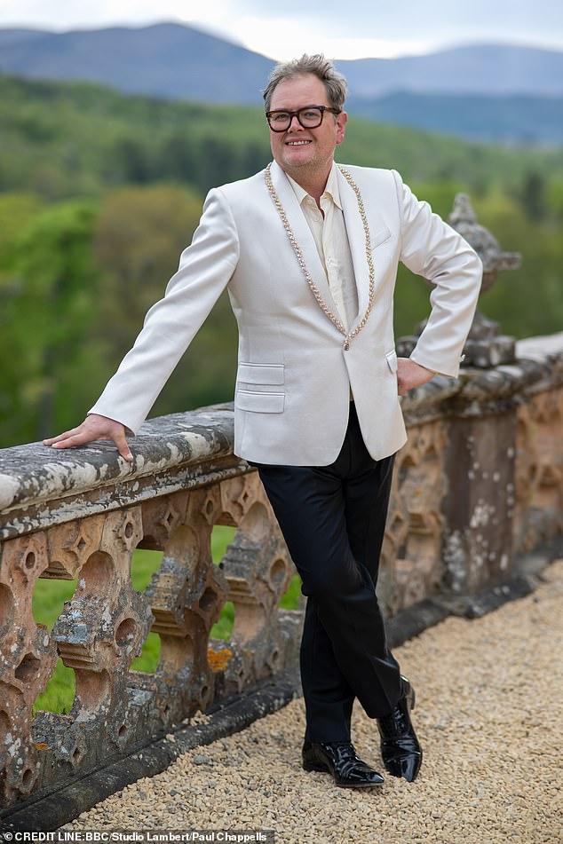 News Room : Alan Carr splashes out on his own £3.25m castle in the Scottish Borders after winning Celebrity Traitors – and fans will get a peek inside in new Disney+ series