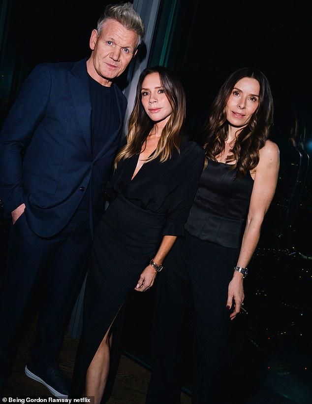 News Room : Are the Beckhams and Ramsays at war? As Victoria is pictured looking stony-faced at Gordon’s Netflix launch, insiders tell KATIE HIND that the chef’s comments about Brooklyn feud have ruffled feathers