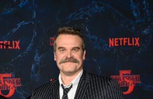 News Room : David Harbour skips Stranger Things costar Maya Hawke’s wedding as he goes on Valentine’s date with mystery woman News Room David Harbour skips Stranger Things costar Maya