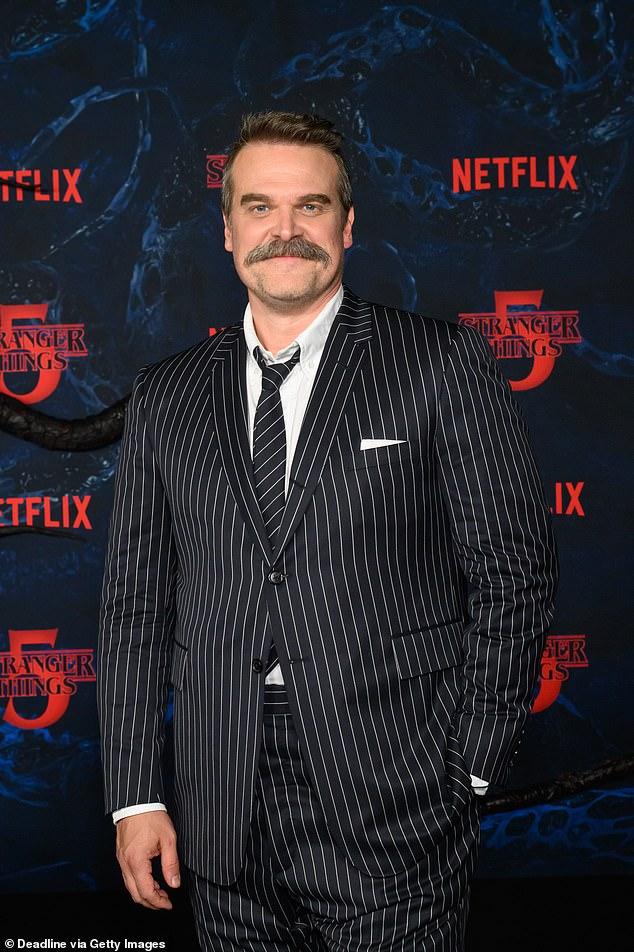 News Room : David Harbour skips Stranger Things costar Maya Hawke’s wedding as he goes on Valentine’s date with mystery woman