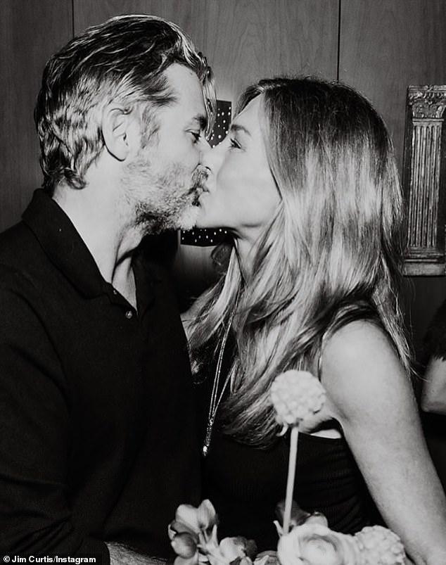 News Room : Jennifer Aniston kisses ‘love guru’ boyfriend Jim Curtis in intimate snap while celebrating her 57th birthday