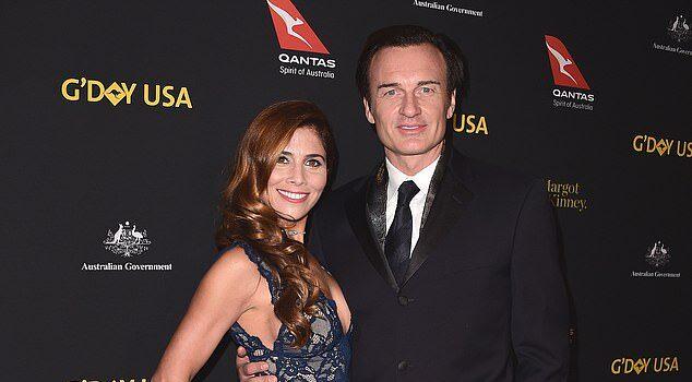 News Room : Late actor Julian McMahon’s widow Kelly gives emotional speech as he posthumously receives AACTA Award seven months after his tragic death News Room Late actor Julian McMahons widow Kelly gives