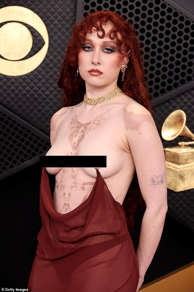 News Room : Truth behind Chappell Roan's nipple-piercing Grammys look