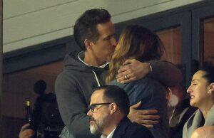 News Room : Blake Lively plants passionate kiss on Ryan Reynolds in rare joint appearance as her court war with Justin Baldoni rages on News Room Blake Lively plants passionate kiss on Ryan