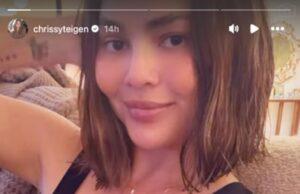 News Room : Chrissy Teigen chops off her beautiful long hair for the first time in decades… after revealing she’s sober again News Room Chrissy Teigen chops off her beautiful long