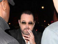 News Room : Danny Dyer puffs on a cigarette as he leaves screening of his new film One Last Deal where he was supported by his glamorous daughter Dani