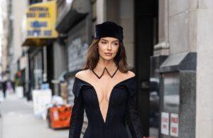 News Room : Maura Higgins ensures all eyes are on her as she slips into a plunging nude illusion mini dress and totes £20K Birkin while stepping out in in NYC News Room Maura Higgins ensures all eyes are on