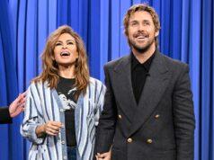 News Room : Ryan Gosling makes VERY rare public appearance with Eva Mendes as ultra private couple celebrate her 52nd birthday on Tonight Show