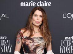 News Room : Tara Moss and Jessica Fox step out in chic ensembles as they lead celebrity arrivals for International Women’s Day Luncheon at Sydney Theatre Company
