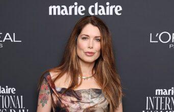 News Room : Tara Moss and Jessica Fox step out in chic ensembles as they lead celebrity arrivals for International Women’s Day Luncheon at Sydney Theatre Company News Room Tara Moss and Jessica Fox step out
