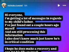 News Room : Bachelor star reveals the father of her child is in ‘critical condition’ after being rushed to hospital