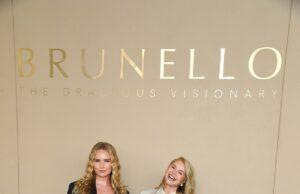News Room Christie Brinkley 72 suits up with lookalike
