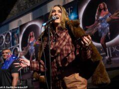 News Room : Delta Goodrem wows UK fans as she performs Eurovision track at surprise London gig