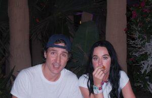 News Room : Katy Perry and Justin Trudeau dance to Justin Bieber, drink beer and enjoy late night noodles as the smitten singer shares her Coachella highlights News Room Katy Perry and Justin Trudeau dance to