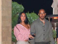 News Room : Kim Kardashian looks smitten as she enjoys romantic dinner date with F1 megastar Lewis Hamilton in Malibu