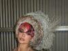 News Room Kylie Jenner models furry bikini top and