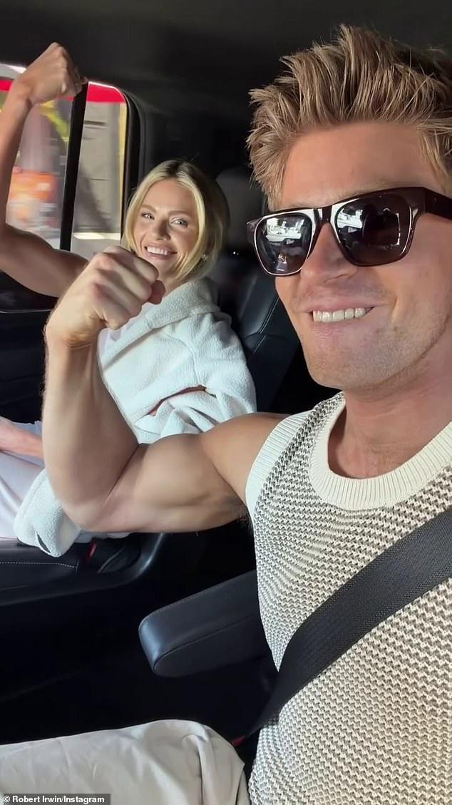 News Room : Robert Irwin fans swoon over his chiselled
