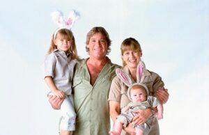 News Room : Terri Irwin stuns fans with sweet throwback photo of late husband Steve and their children celebrating Easter News Room Terri Irwin stuns fans with sweet throwback