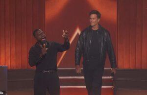 News Room : Awkward moment Tom Brady hits on Kevin Hart’s wife and references affair at Netflix roast News Room Awkward moment Tom Brady hits on Kevin