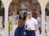 News Room : David Gandy and Leomie Anderson pour beers in front of the ‘Il Fresco di Peroni’… and you can get a free pint in Covent Garden this Bank Holiday News Room David Gandy and Leomie Anderson pour beers