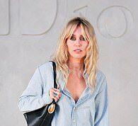 News Room : Miley Cyrus is shockingly under-dressed in double denim at starry Dior Cruise fashion show with Sabrina Carpenter and Anya Taylor-Joy